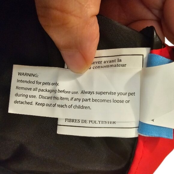 Red and Black Country Living Life With Pets Dog Ladybug Raincoat - Picture 13 of 16